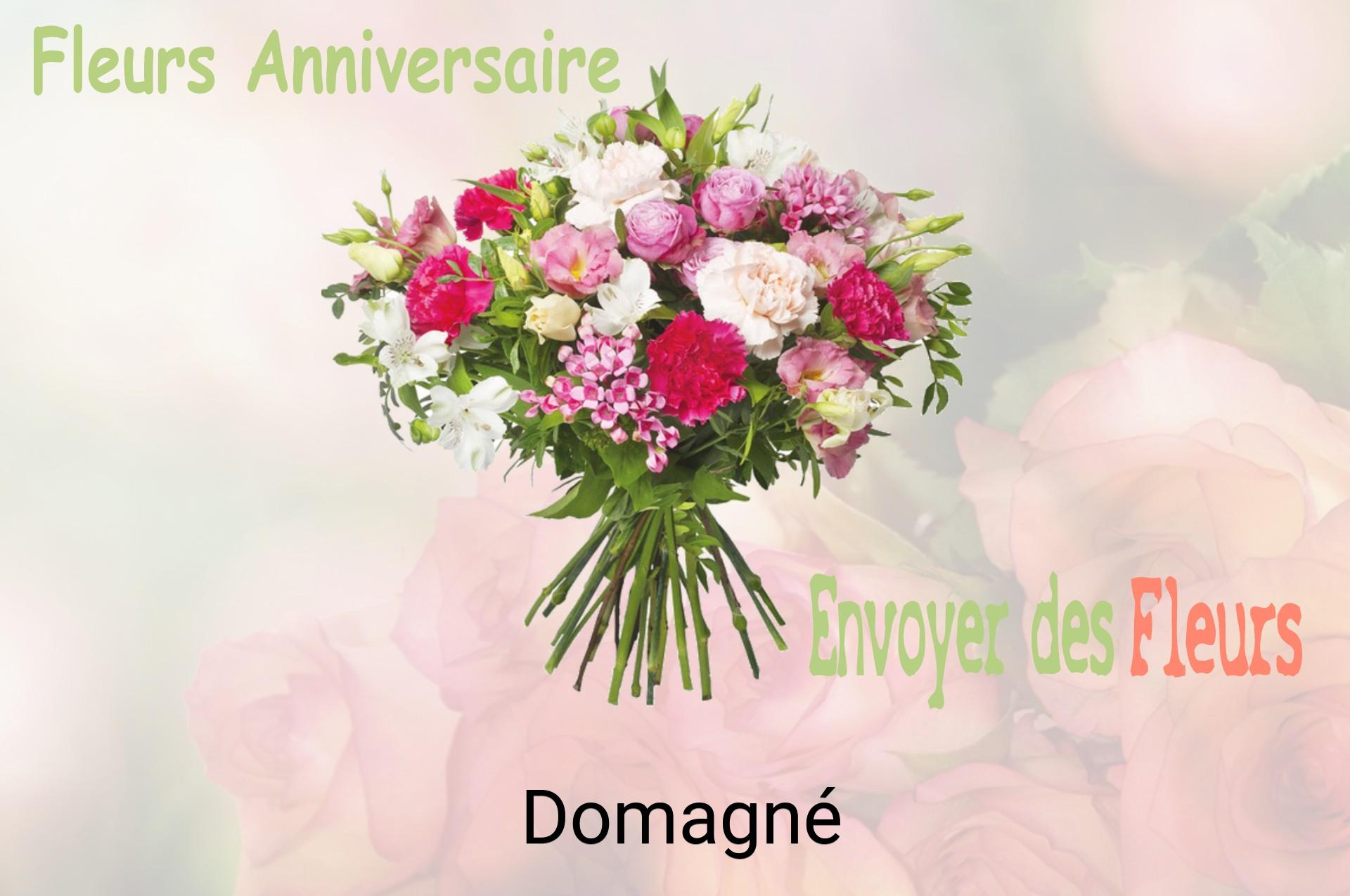 Bouquet de fleurs d’anniversaire livré à Domagné